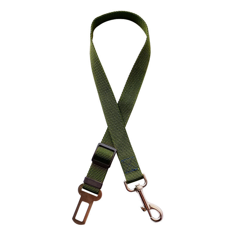 Adjustable Pet Car Seat Belt Harness Dog & Cat Safety Lead Clip for Vehicle Travel