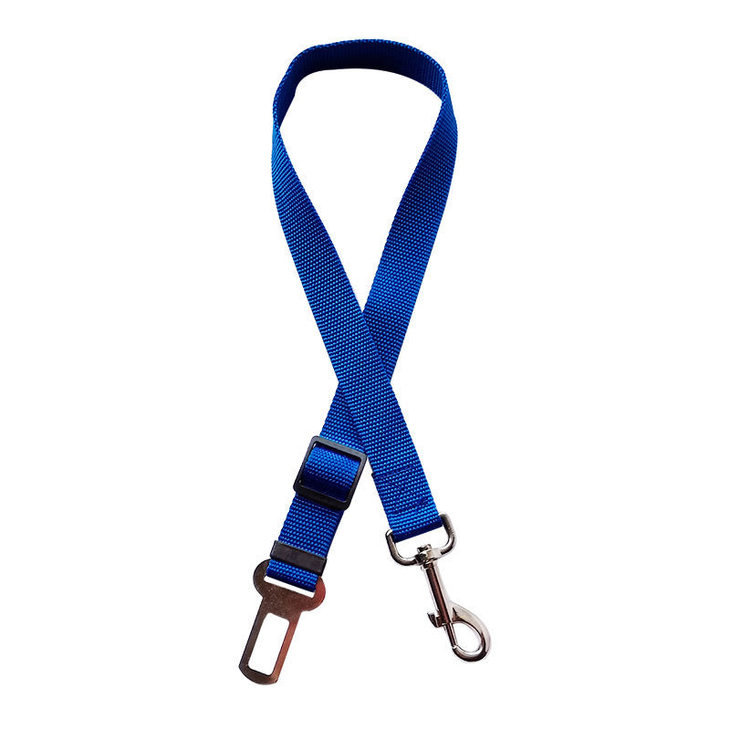 Adjustable Pet Car Seat Belt Harness  Dog & Cat Safety Lead Clip for Vehicle Travel