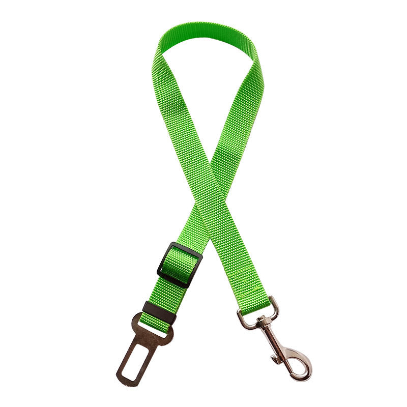 Adjustable Pet Car Seat Belt Harness  Dog & Cat Safety Lead Clip for Vehicle Travel