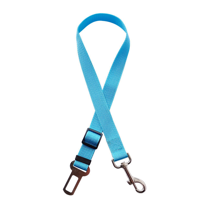 Adjustable Pet Car Seat Belt Harness  Dog & Cat Safety Lead Clip for Vehicle Travel